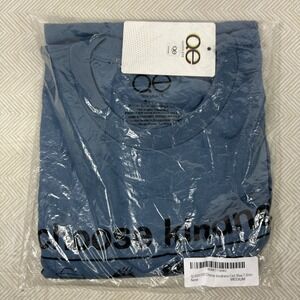 Queer Eye Graphic Tee Shirt  Mens Medium Choose Kindness‎ Short Sleeve Blue NWT